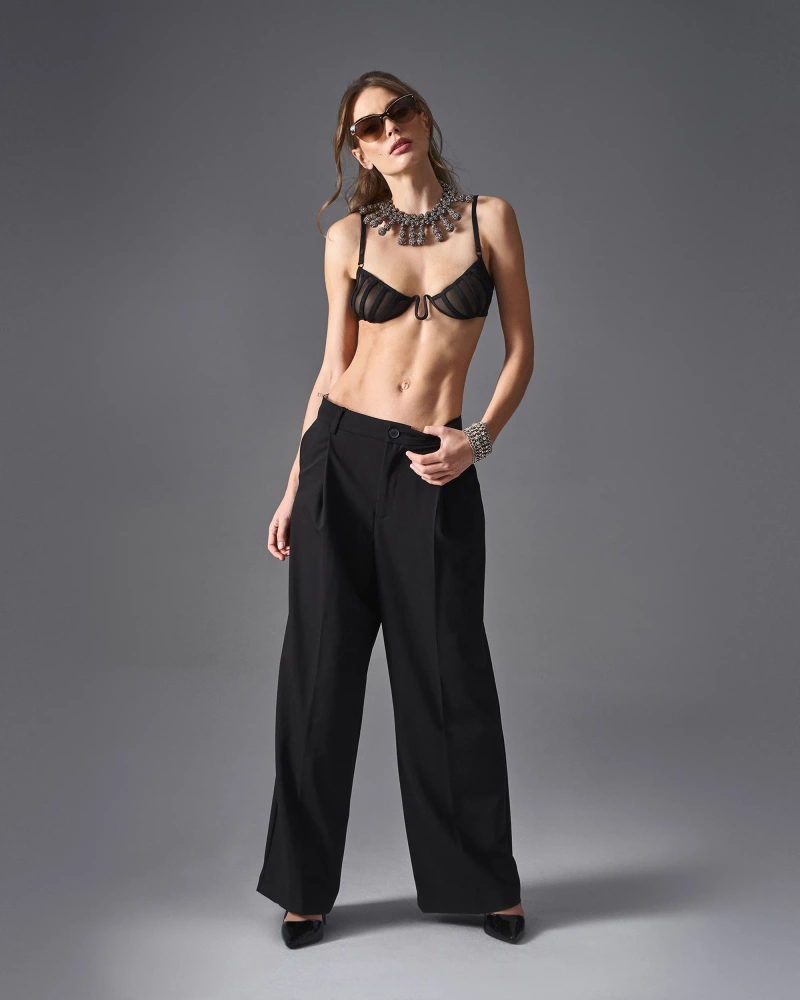 Demi-soutien-gorge avec baleines