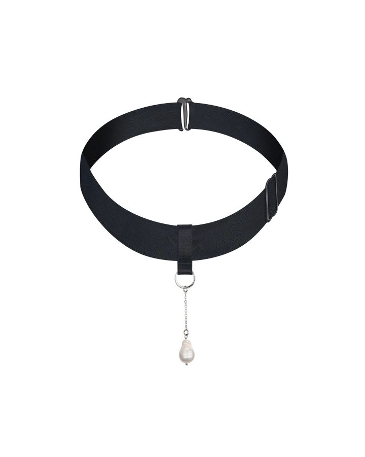 Collier minimaliste avec perle
