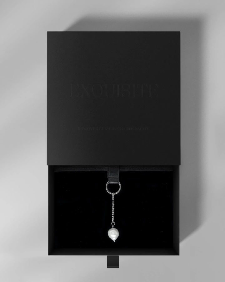 Collier minimaliste avec perle
